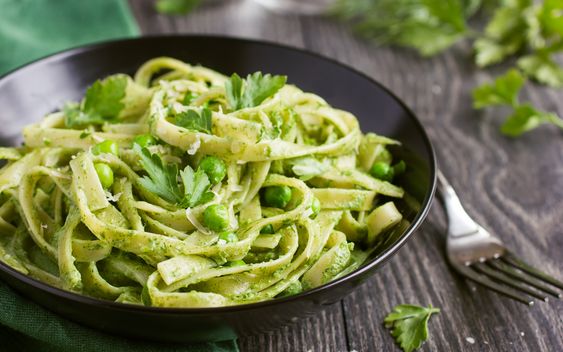 Pesto Soslu Tagliatelle